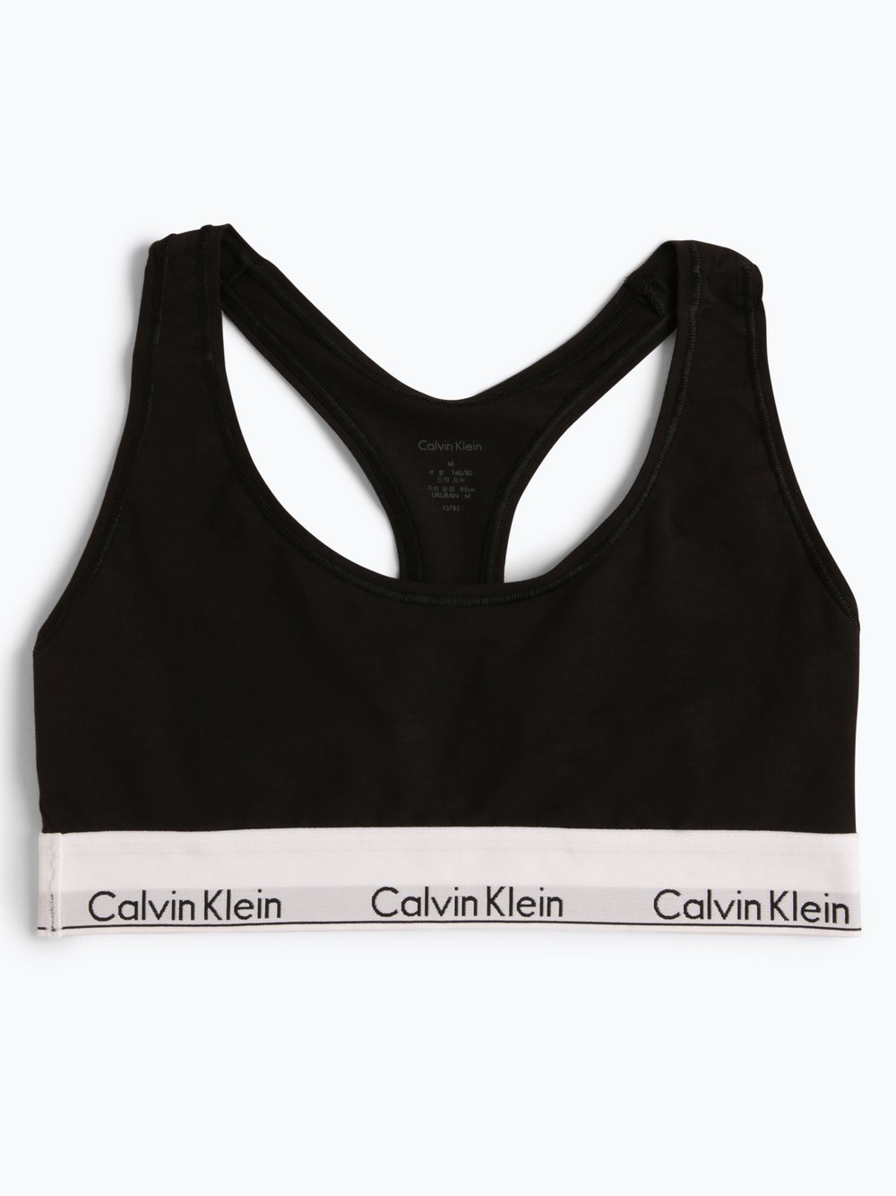 Calvin Klein - Gorset damski, czarny