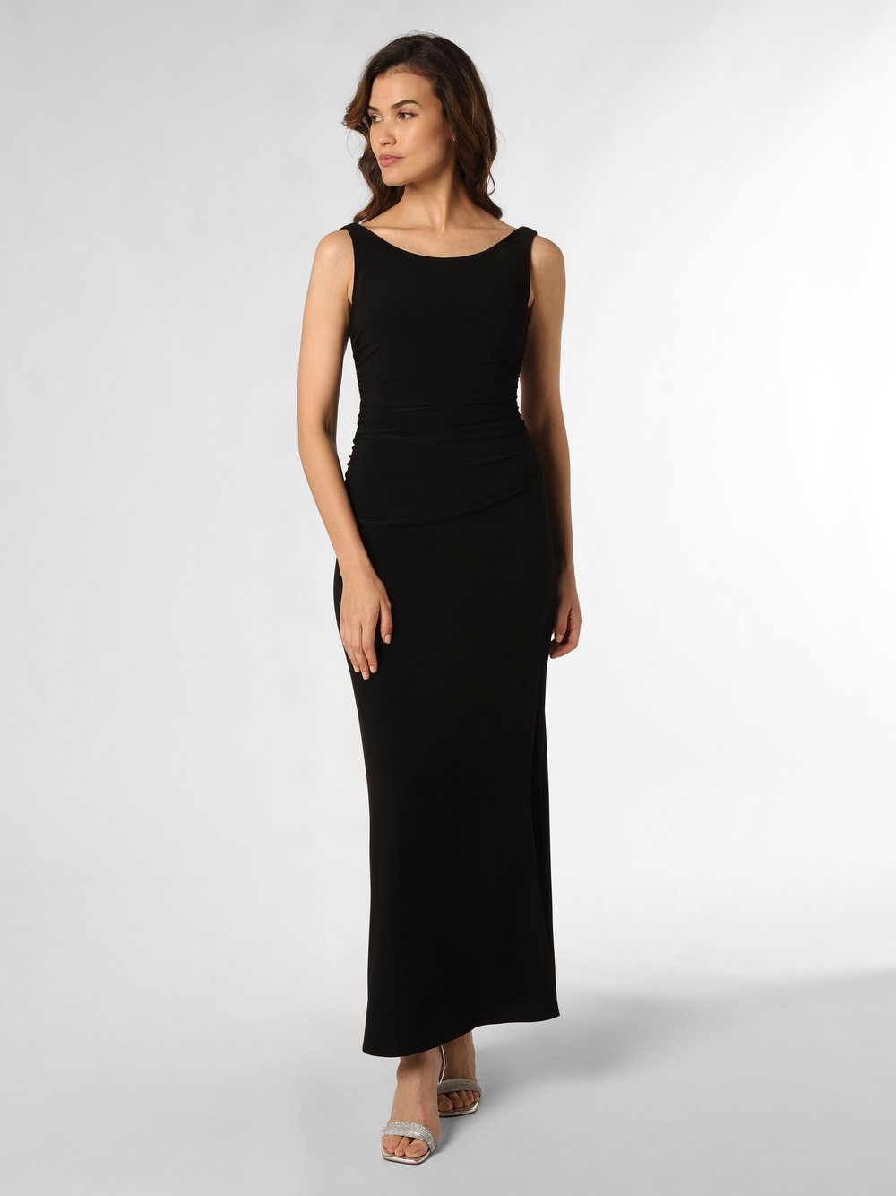 Ambiance Abendkleid Damen Stretch schwarz, 40