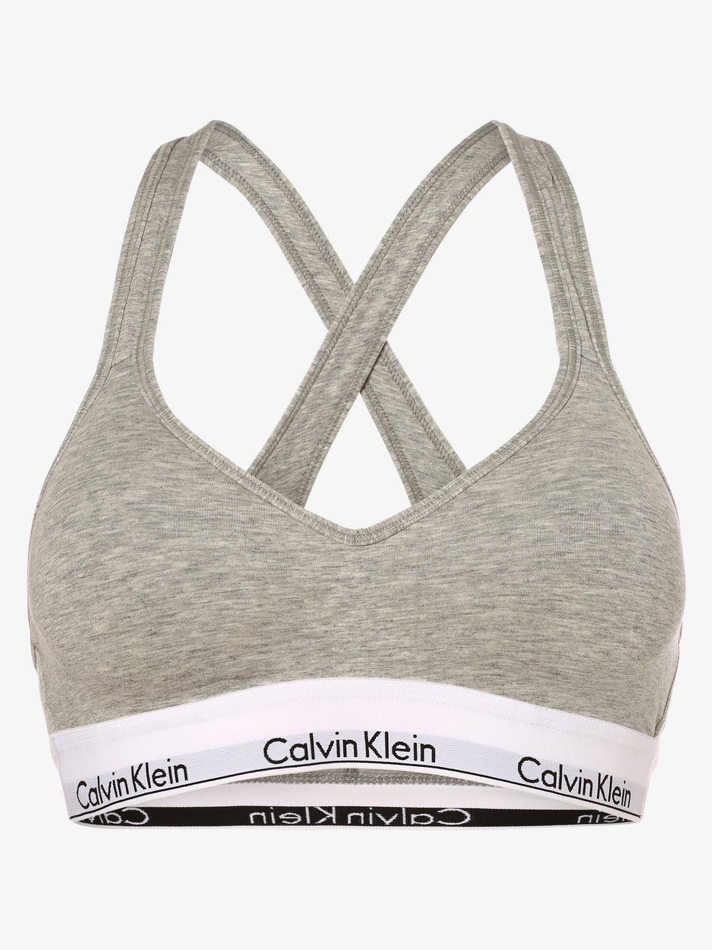 Calvin Klein - Gorset damski – z wypełnieniem, szary