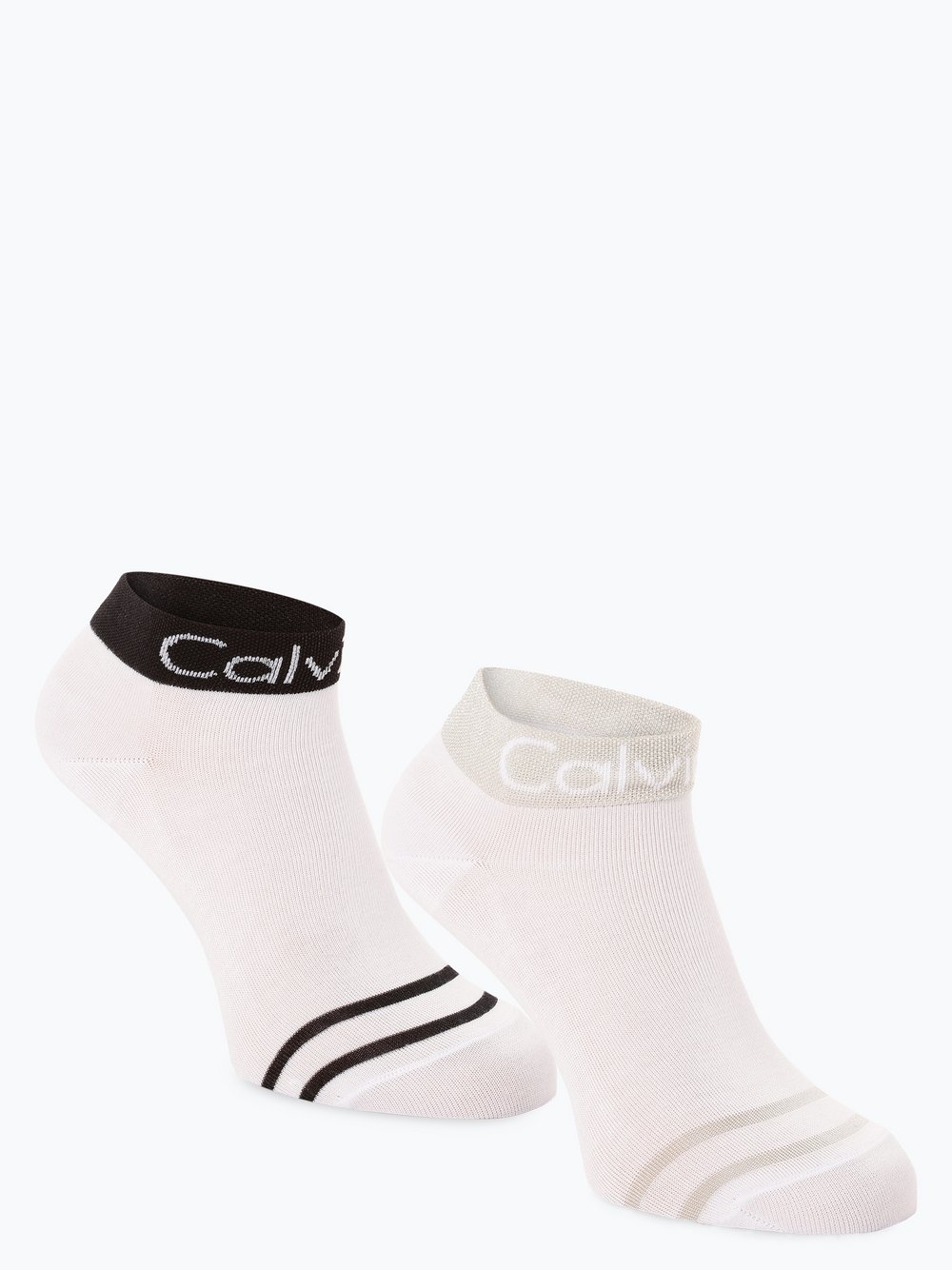Calvin Klein - Skarpety damskie pakowane po 2 szt., biały