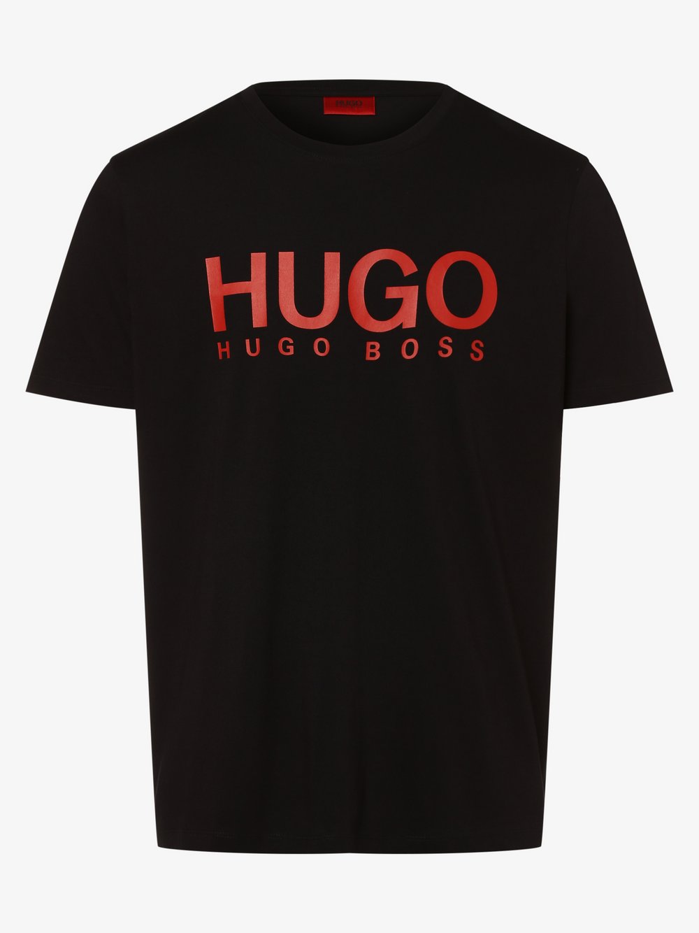 HUGO - T-shirt męski – Dolive, czarny