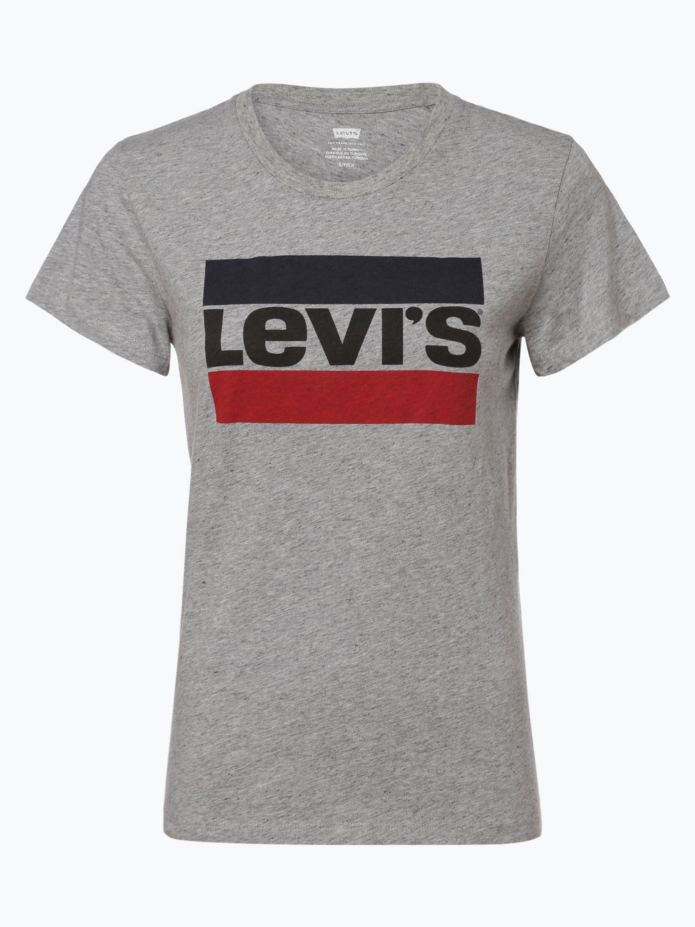 Levi's - T-shirt damski, szary