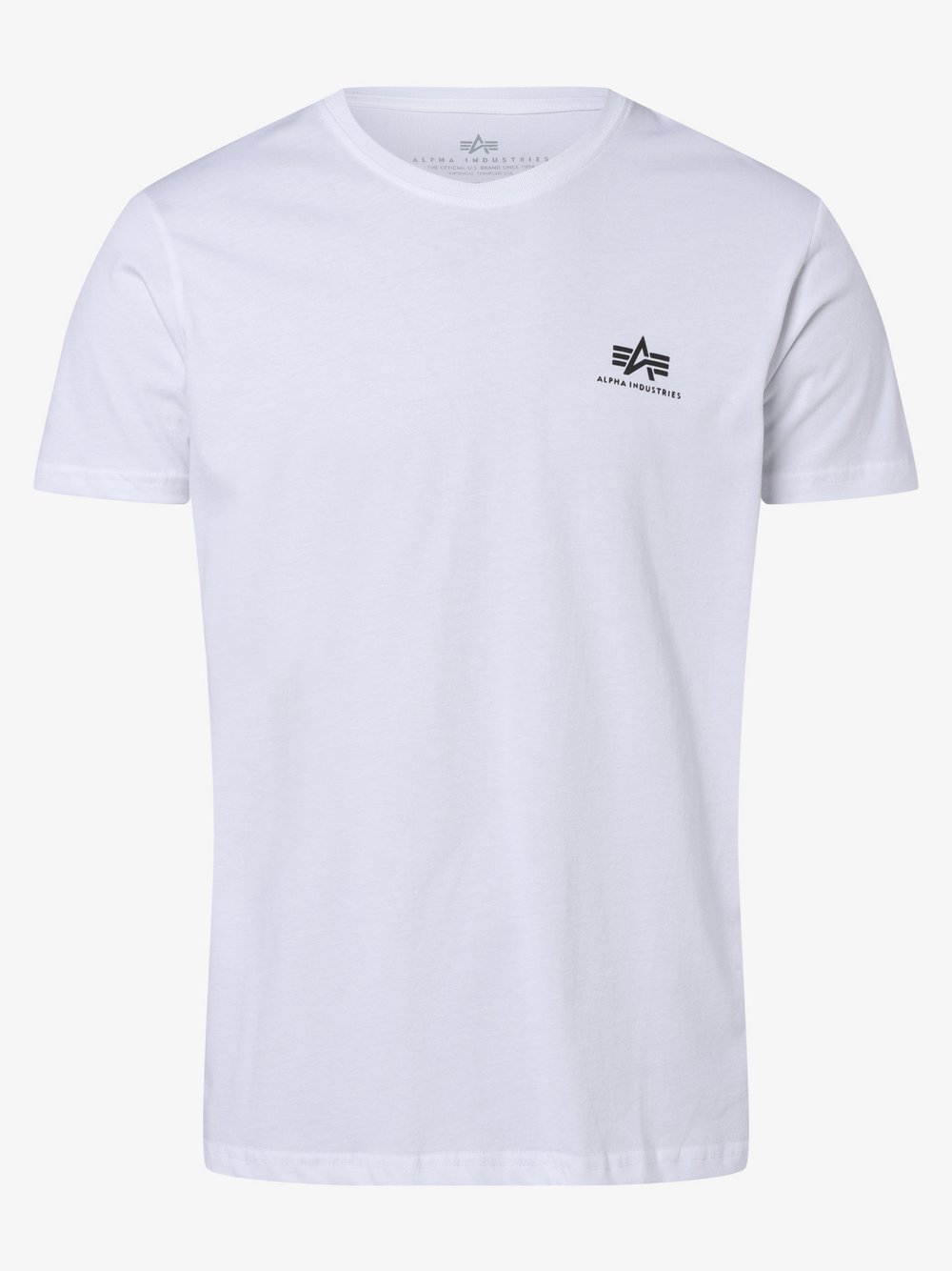 Alpha Industries - T-shirt, biały