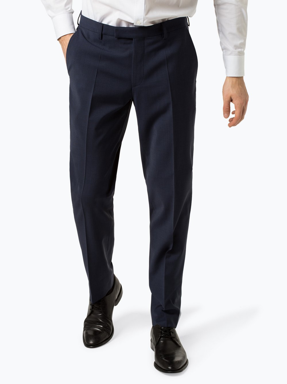 Pierre Cardin - Męskie spodnie od garnituru modułowego, niebieski