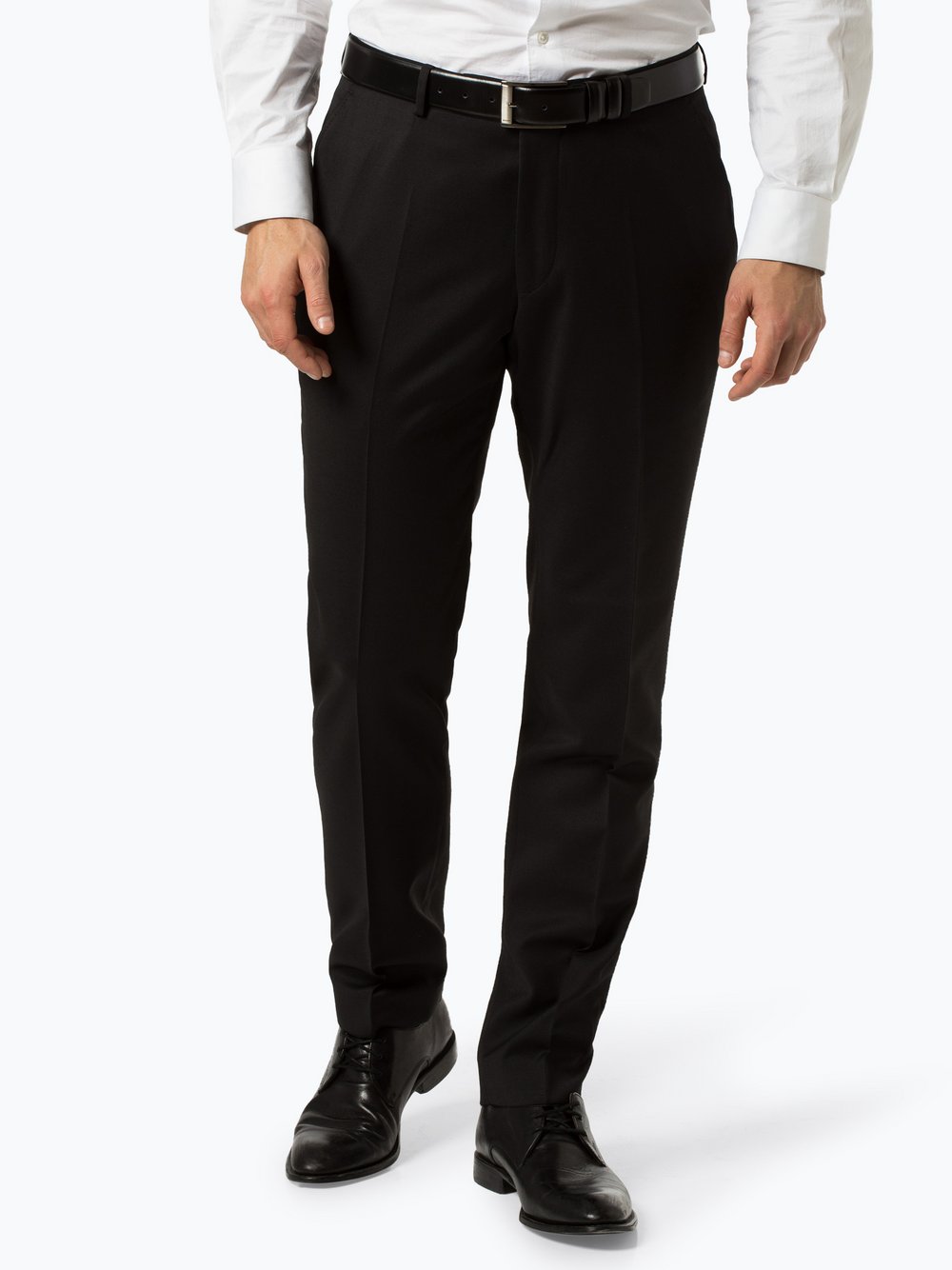 Andrew James New York - Męskie spodnie od garnituru modułowego – Carter, czarny