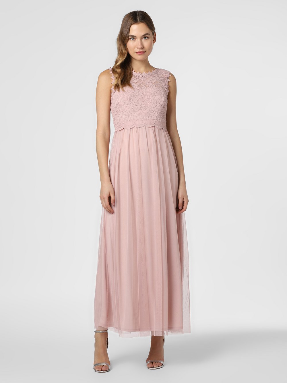 Vila - Damska sukienka wieczorowa – VILynnea, różowy