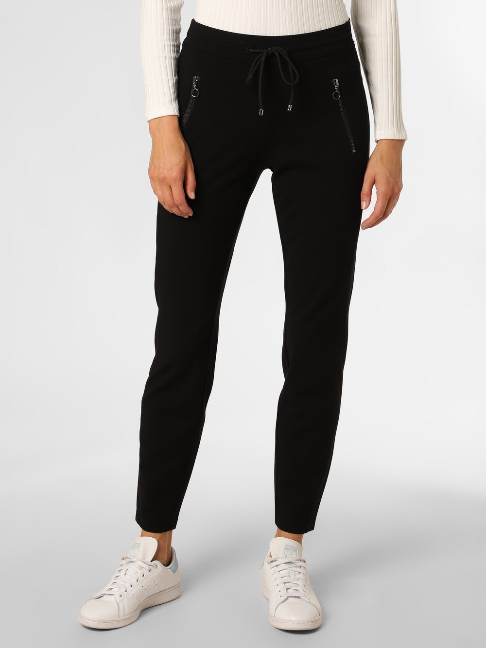 MAC - Spodnie damskie – Easy Smart, czarny