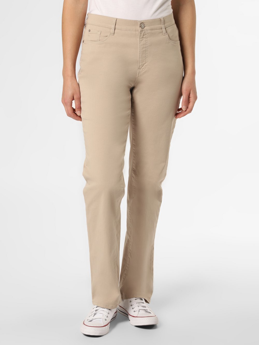 BRAX Hose Damen Baumwolle beige, 21