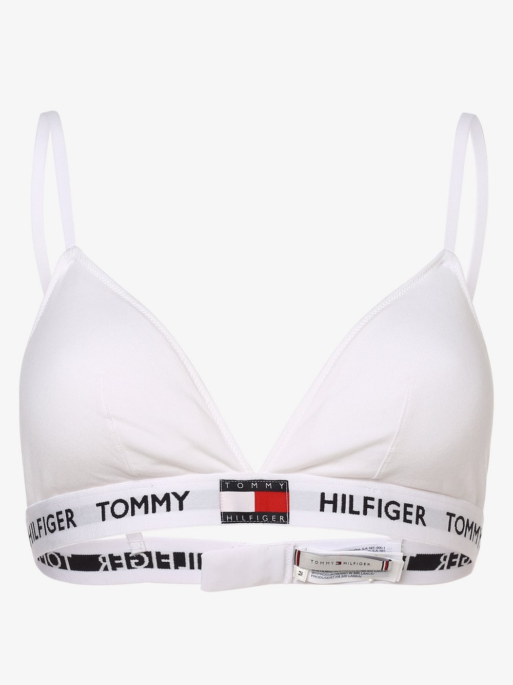 Tommy Hilfiger - Damski biustonosz triangel, biały