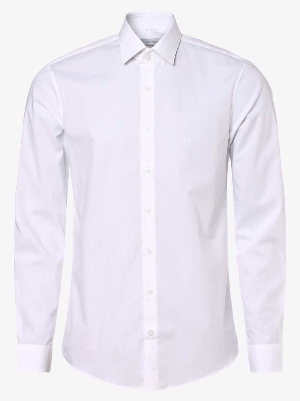 Calvin Klein - Koszula męska – Two Ply, biały