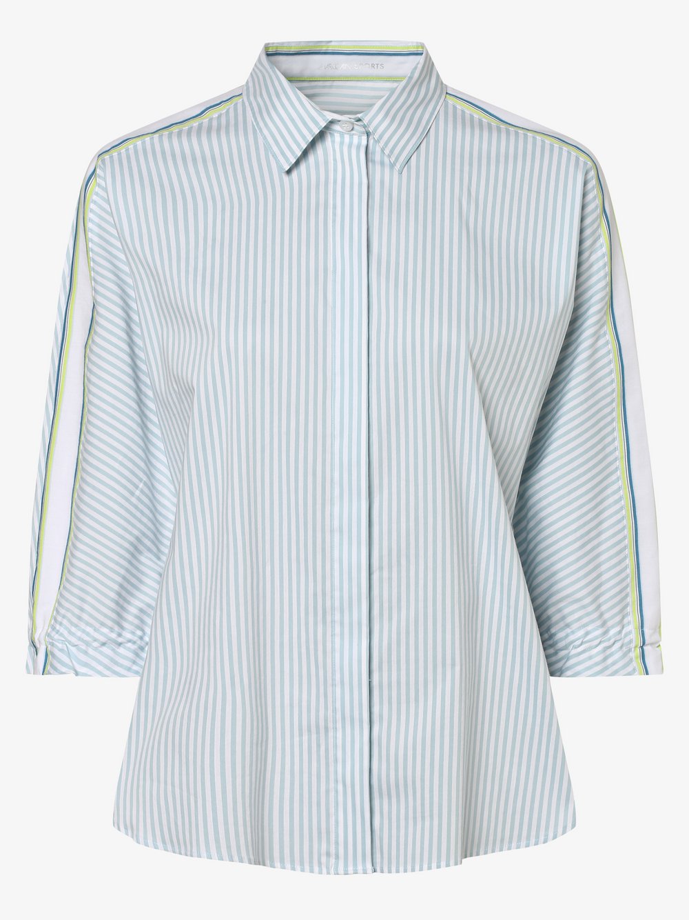 Marc Cain Sports - Bluzka damska, niebieski Marc Cain Sports - Bluzka damska, niebieski