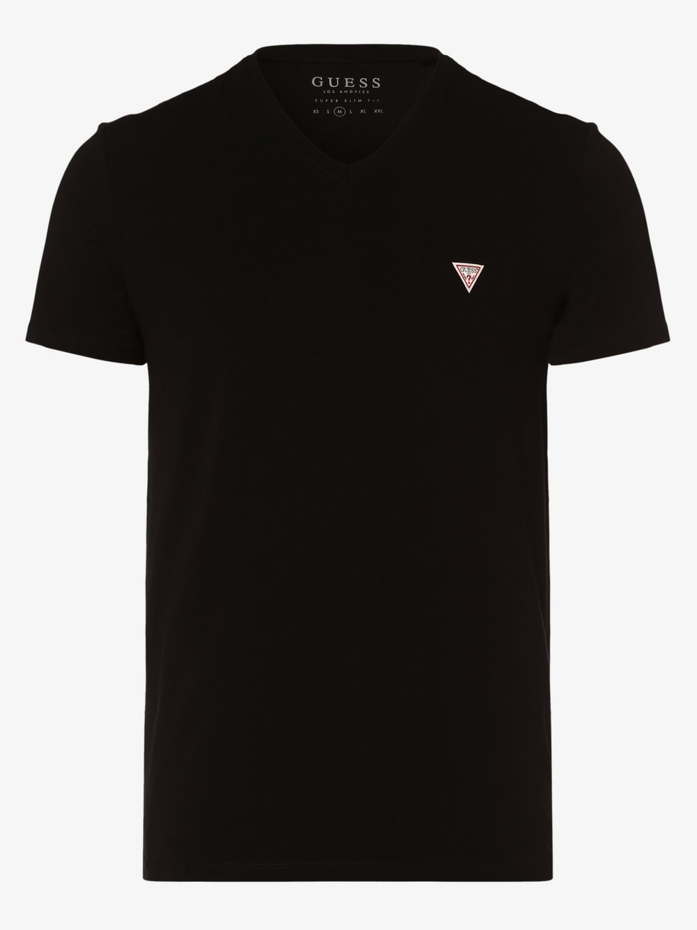 GUESS - T-shirt męski, czarny GUESS - T-shirt męski, czarny