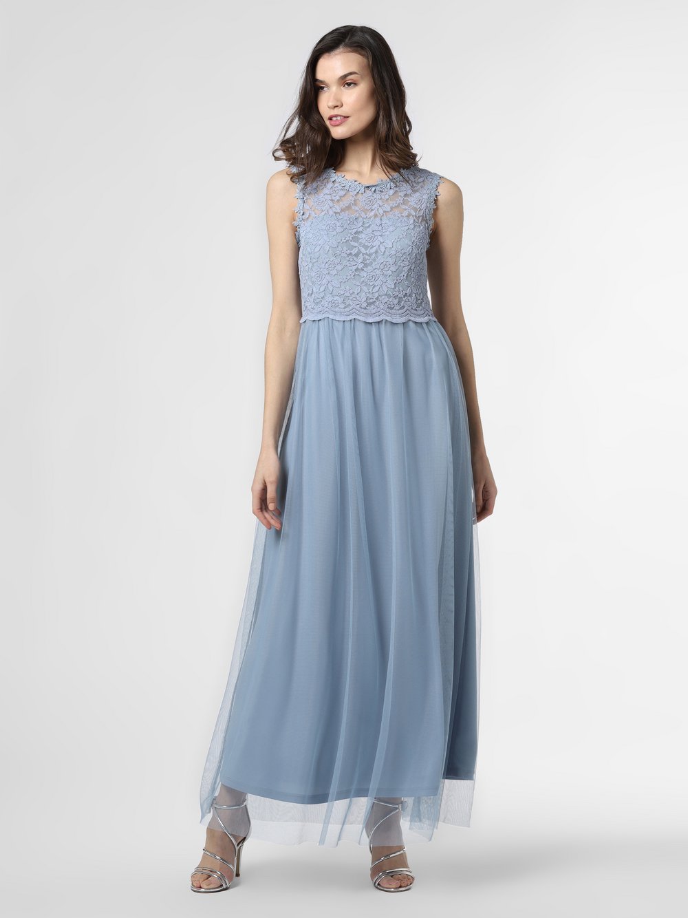 Vila - Damska sukienka wieczorowa – Vilynnea, niebieski