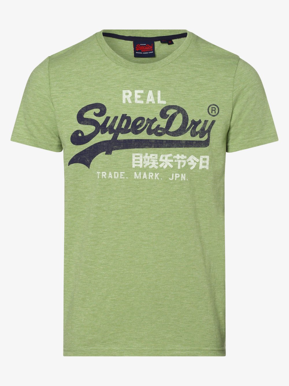 Superdry - T-shirt męski, zielony