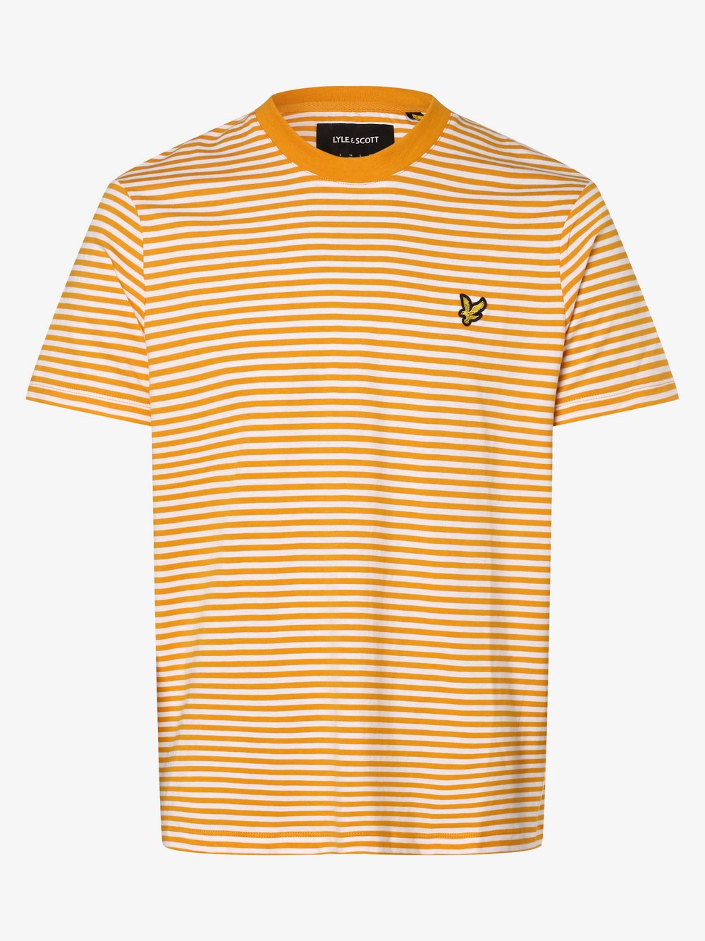 Lyle & Scott - T-shirt męski, żółty
