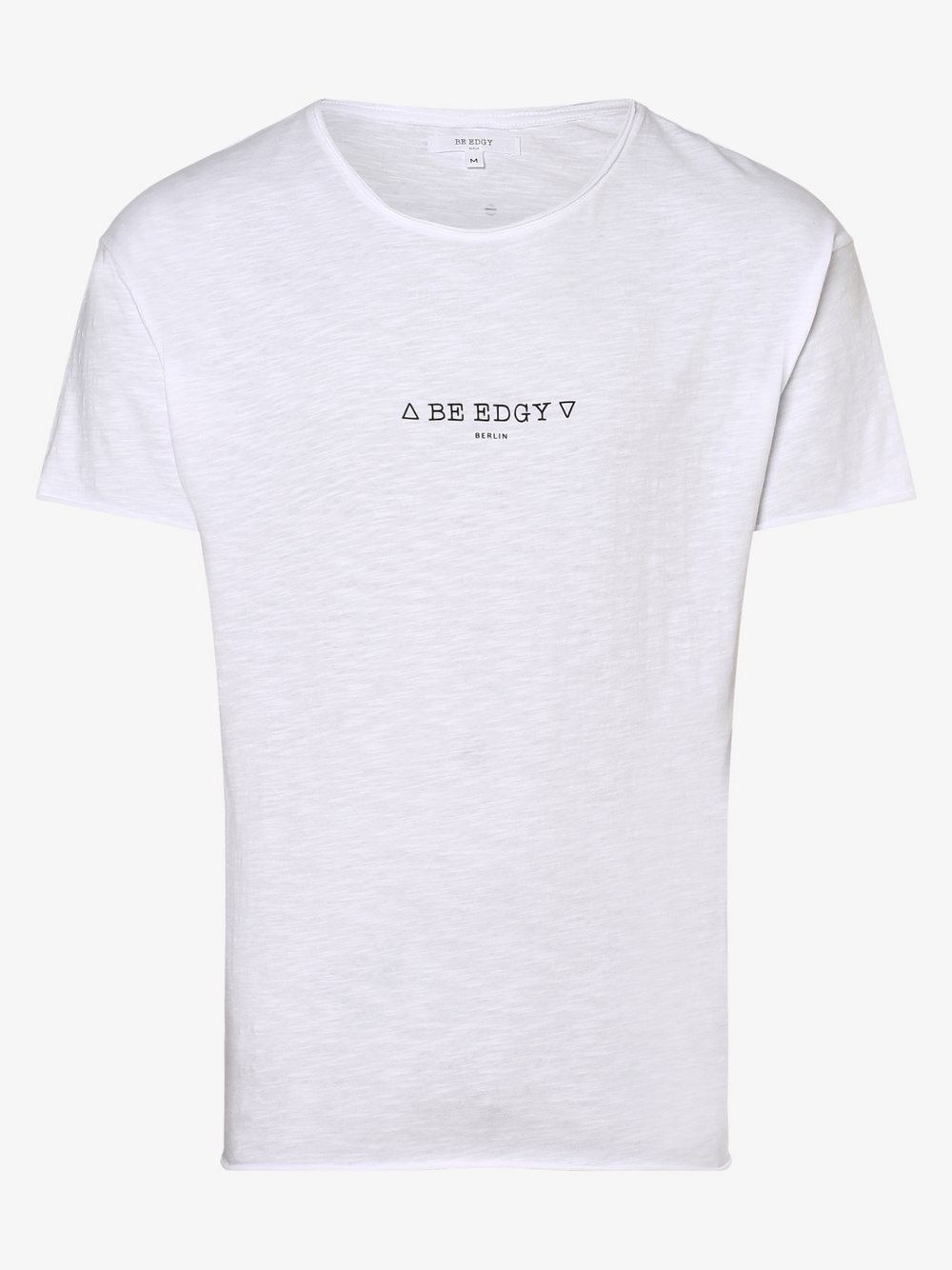 BE EDGY - T-shirt męski – BEdustin, biały