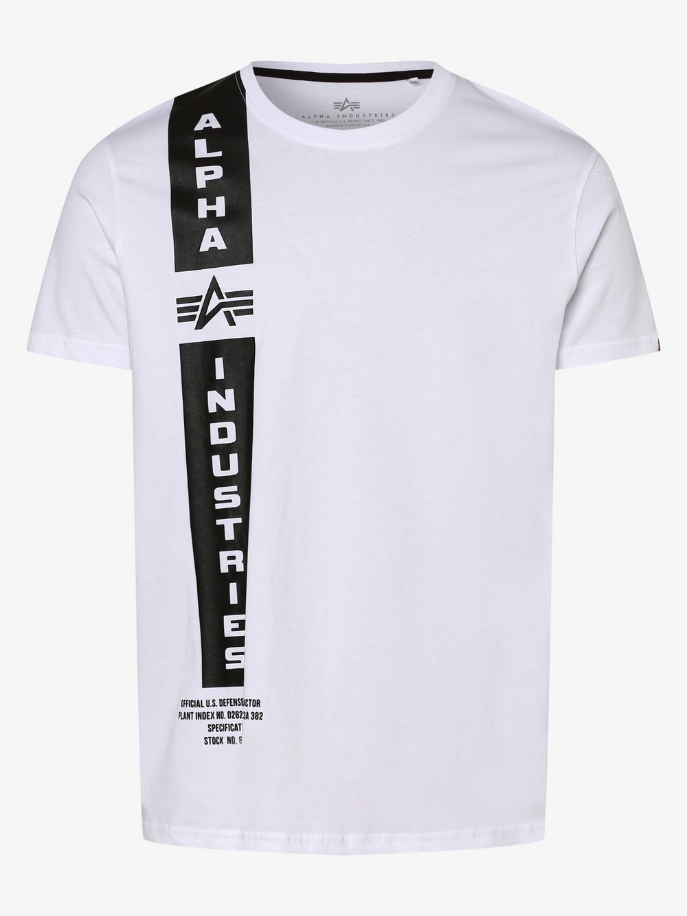 Alpha Industries - T-shirt męski – Defense, biały