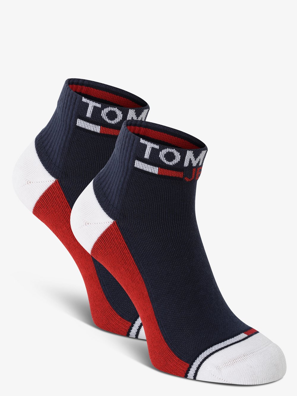 Tommy Jeans - Skarpety damskie pakowane po 2 szt., niebieski