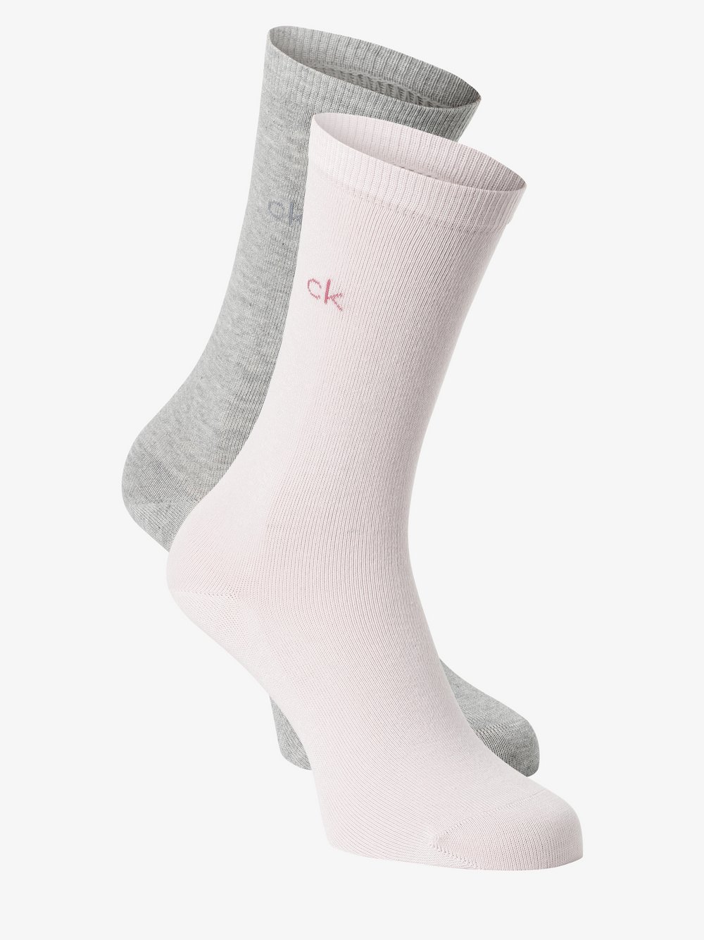 Calvin Klein - Skarpety damskie pakowane po 2 szt., różowy