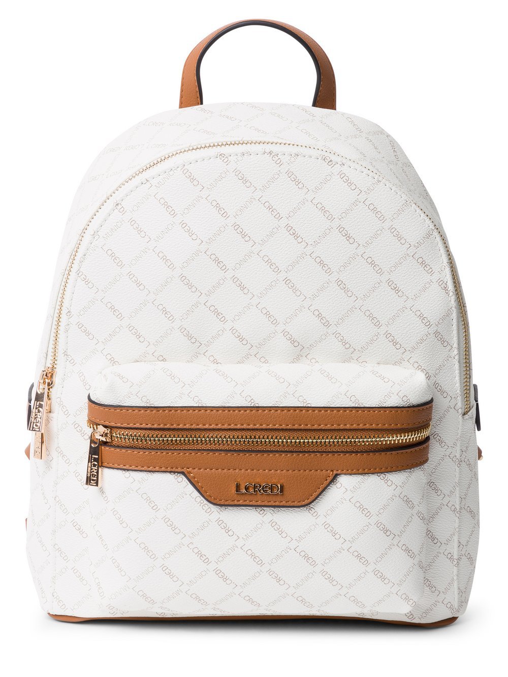 L.Credi Rucksack Damen Kunstleder mehrfarbig gemustert, ONE SIZE