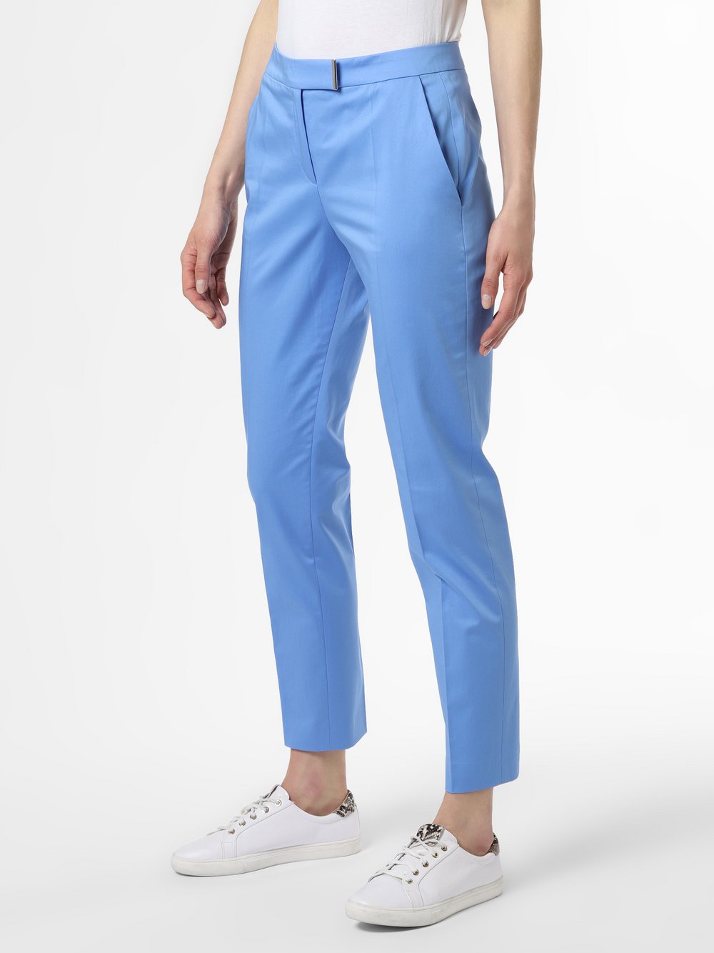 HUGO - Spodnie damskie – Hisuri, niebieski