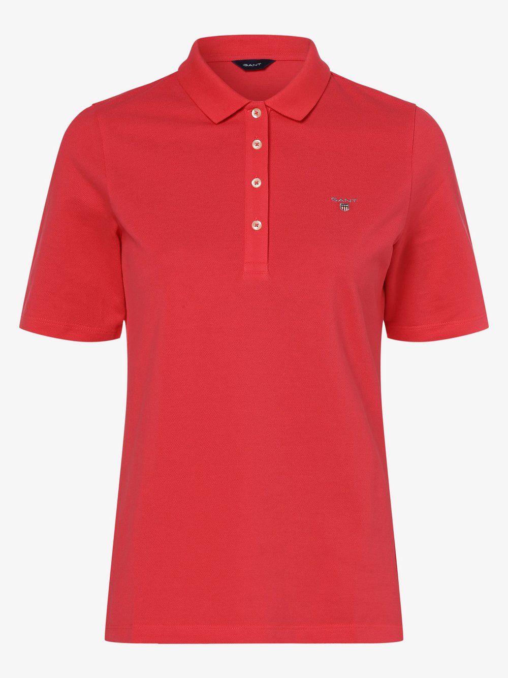 Gant - Damska koszulka polo, czerwony
