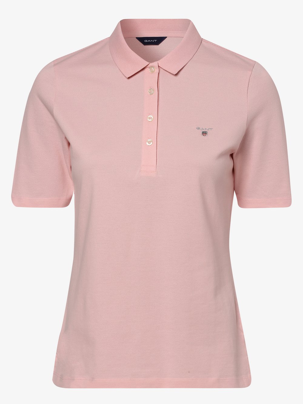 Gant - Damska koszulka polo, różowy