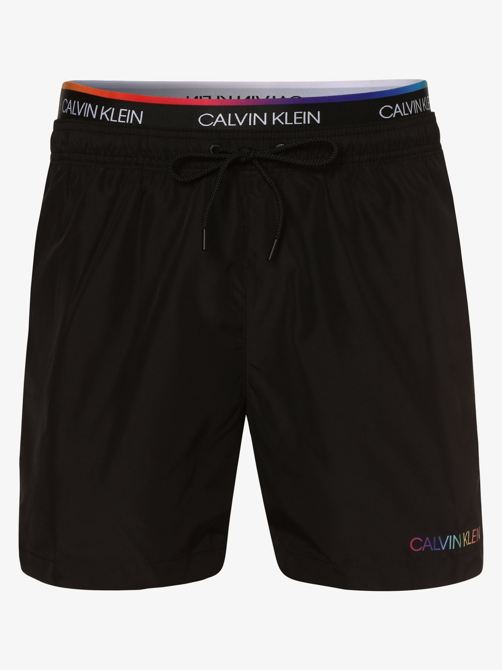 Calvin Klein - Męskie spodenki kąpielowe, czarny