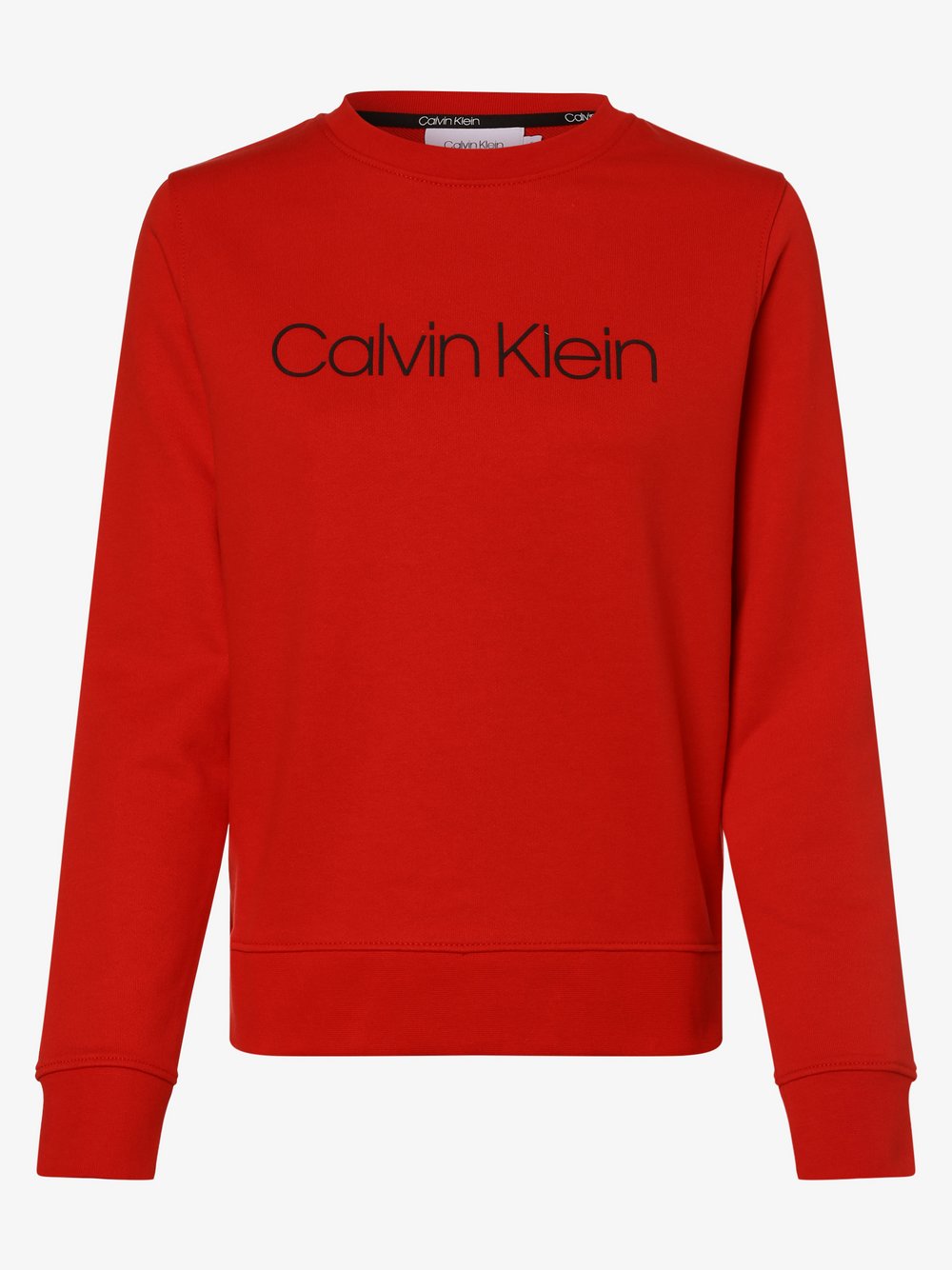 Calvin Klein - Damska bluza nierozpinana, czerwony