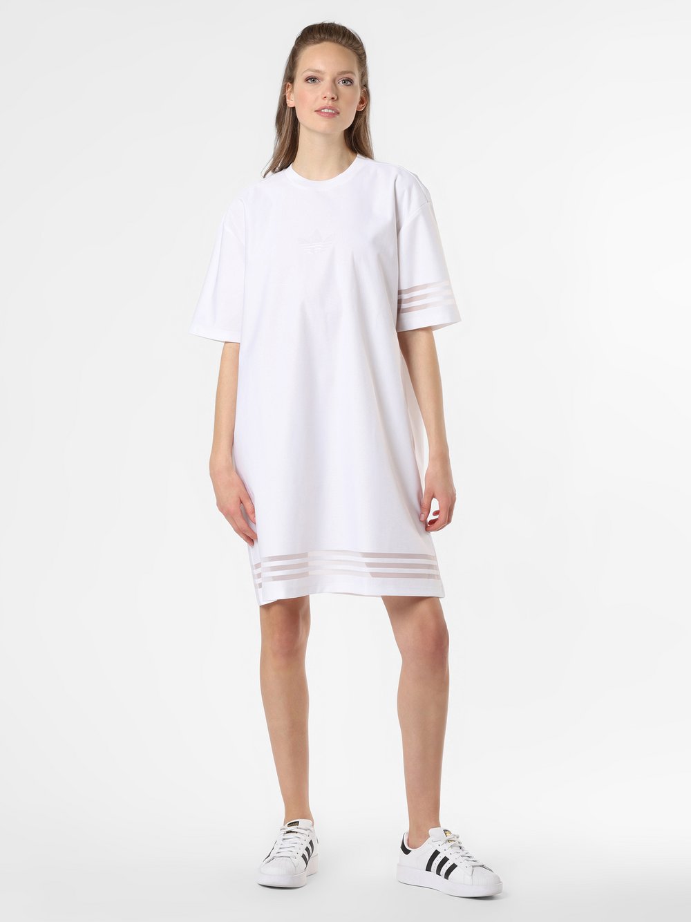 Adidas Originals - Sukienka damska, biały