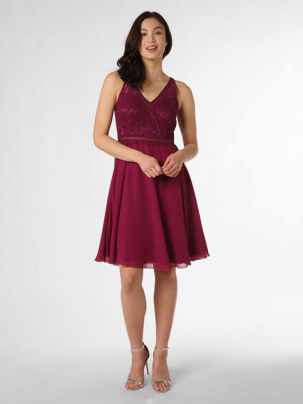 Suddenly Princess Abendkleid Damen Spitze lila, 38