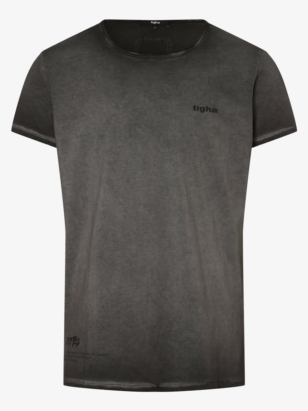 Tigha - T-shirt męski – Vadik, czarny