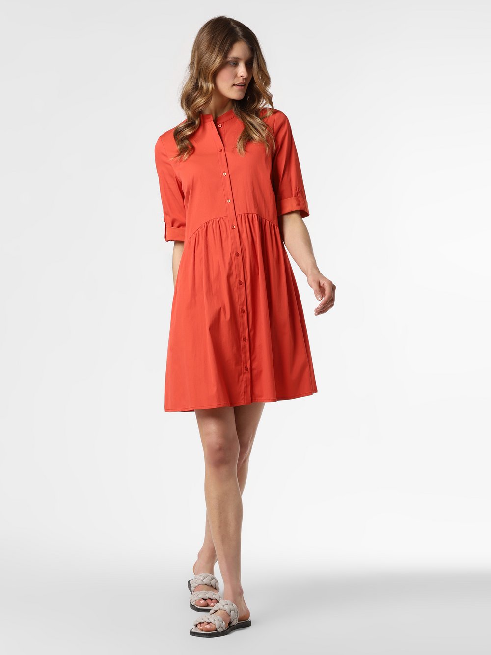 Robe Légère - Sukienka damska, pomarańczowy|czerwony