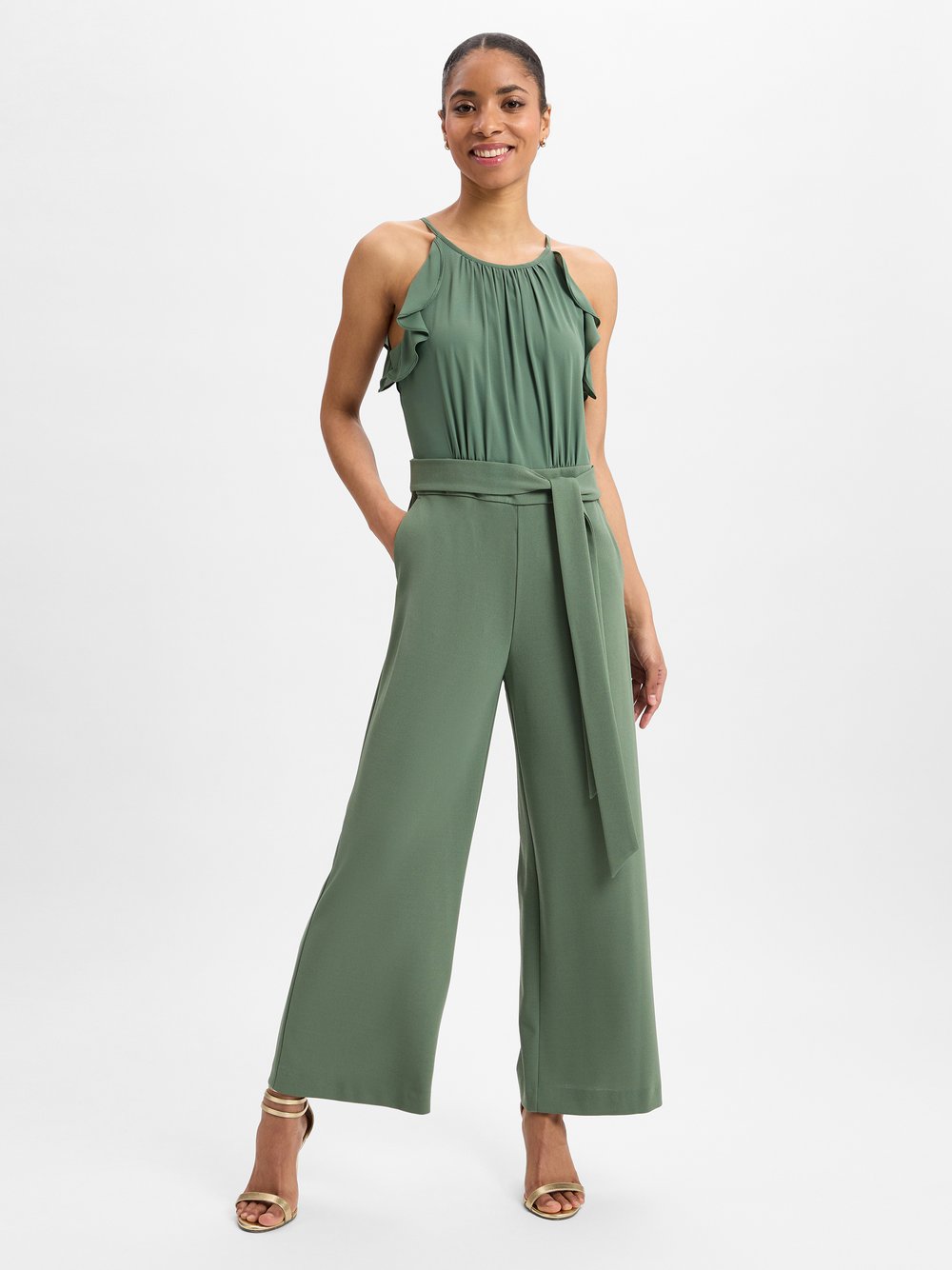 VM Jumpsuit Damen grün, 34