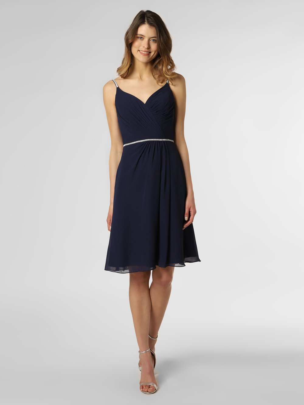 Obraz przedstawiający Luxuar Fashion Damska sukienka wieczorowa Kobiety niebieski jednolity, 36