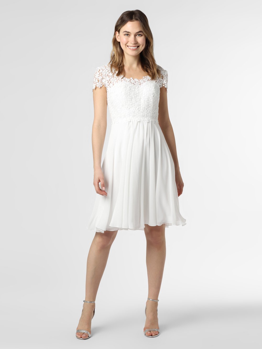Obraz przedstawiający Luxuar Fashion Damska suknia ślubna Kobiety biały jednolity, 36