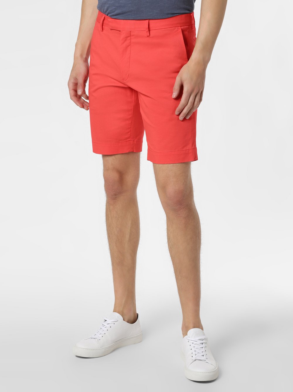 Polo Ralph Lauren - Spodenki męskie – Slim Fit, czerwony