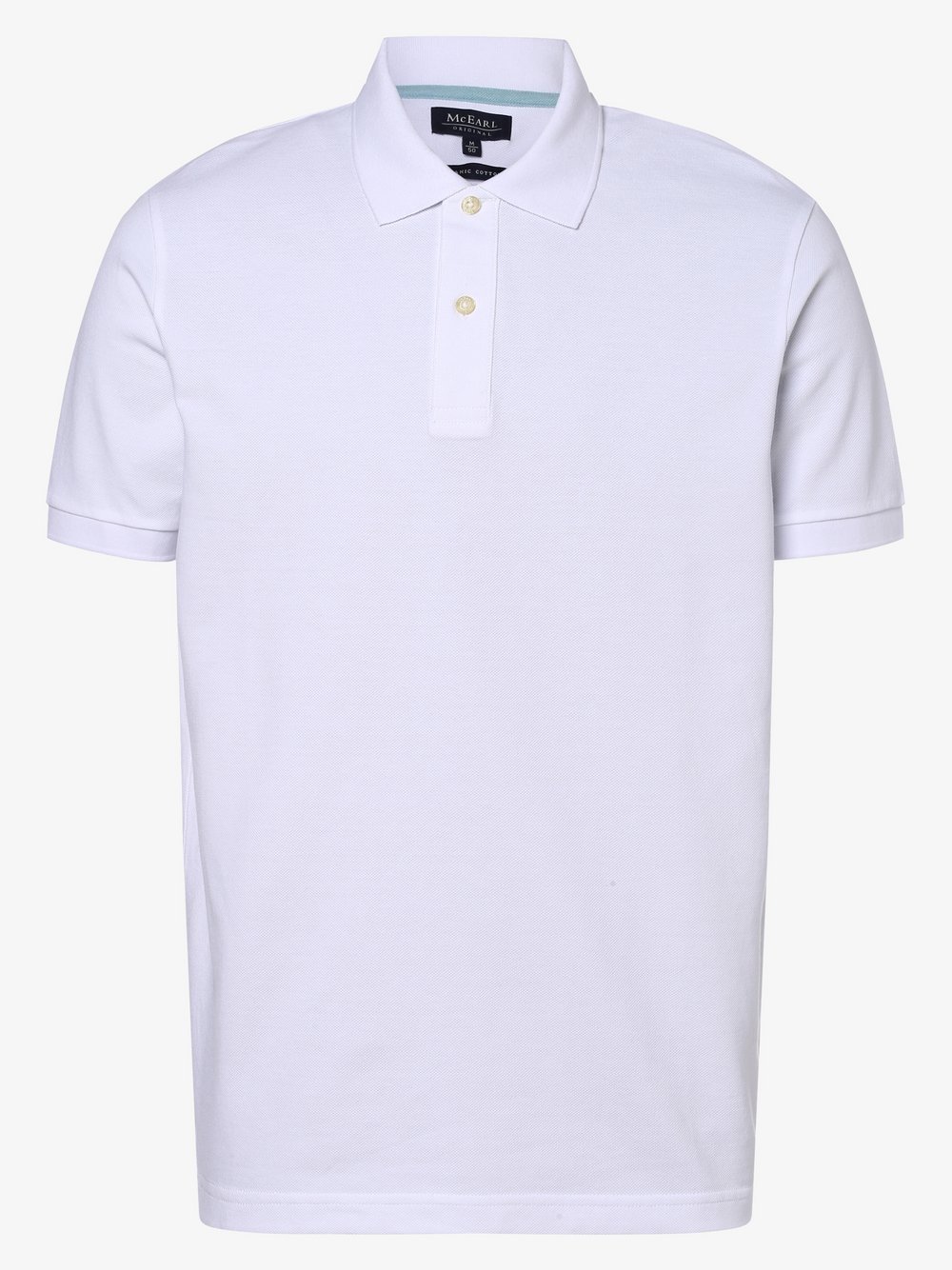 Mc Earl - Męska koszulka polo, biały