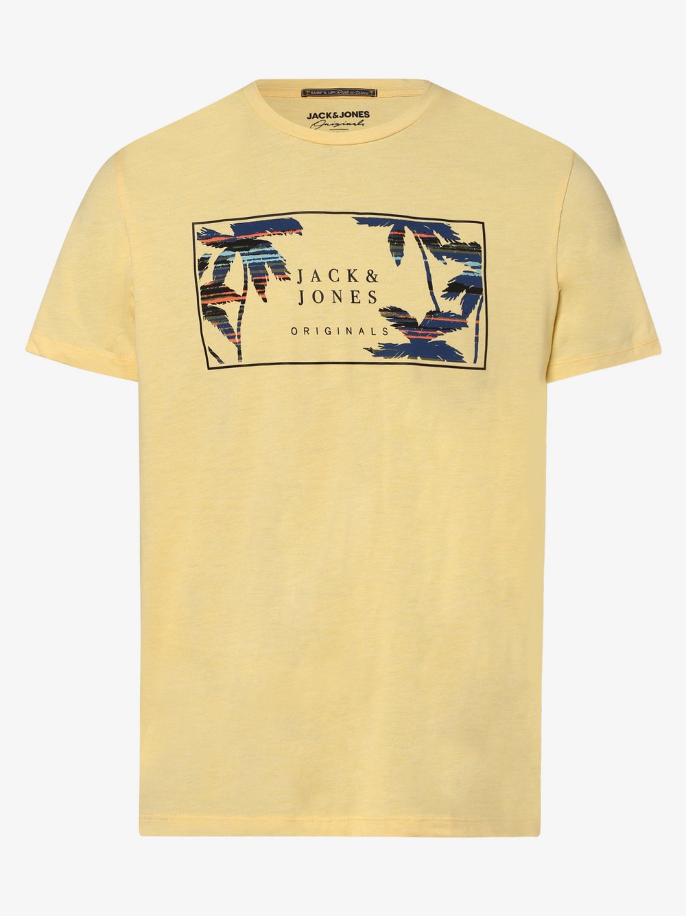 Jack & Jones - T-shirt męski – JORHaazy, żółty