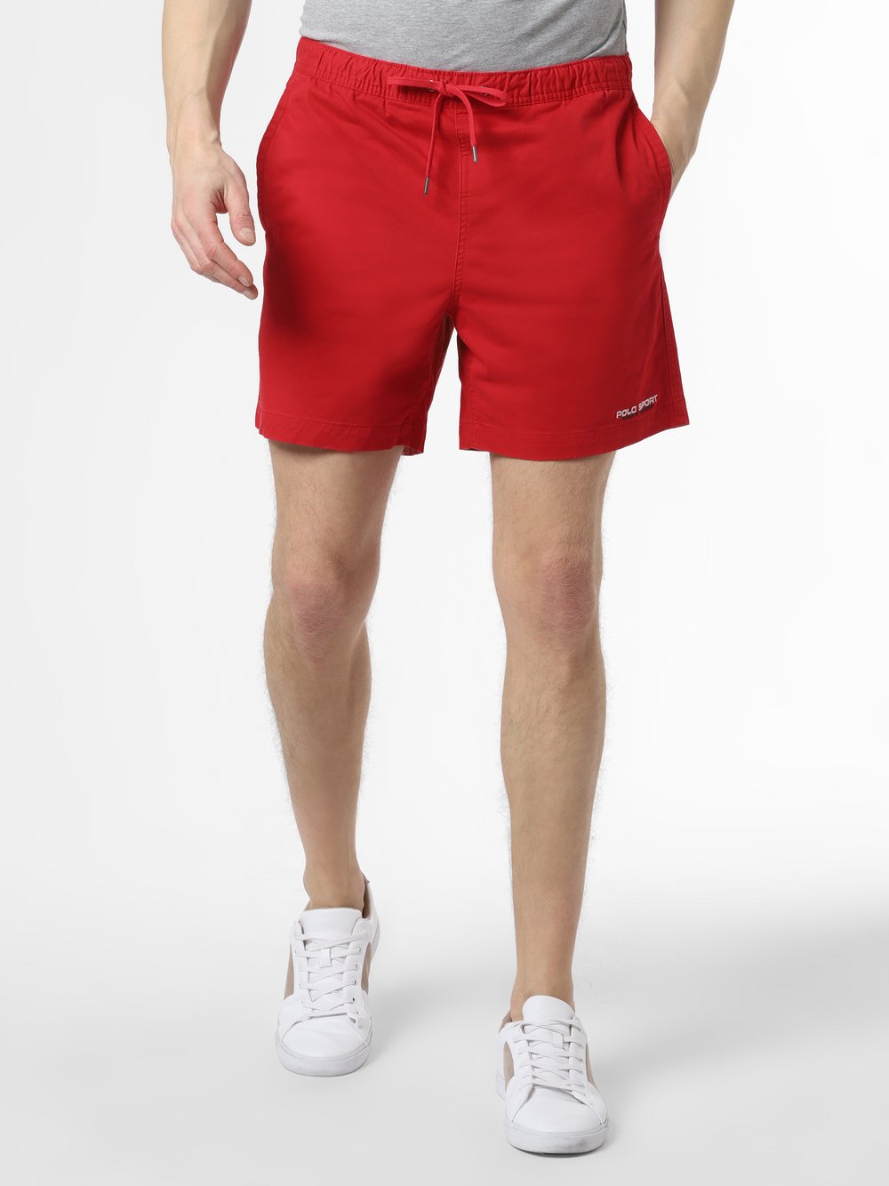 Polo Ralph Lauren - Spodenki męskie – Classic Fit, czerwony