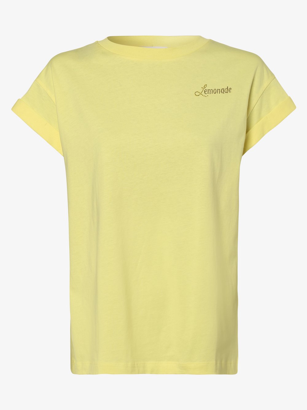 Rich & Royal - T-shirt damski, żółty