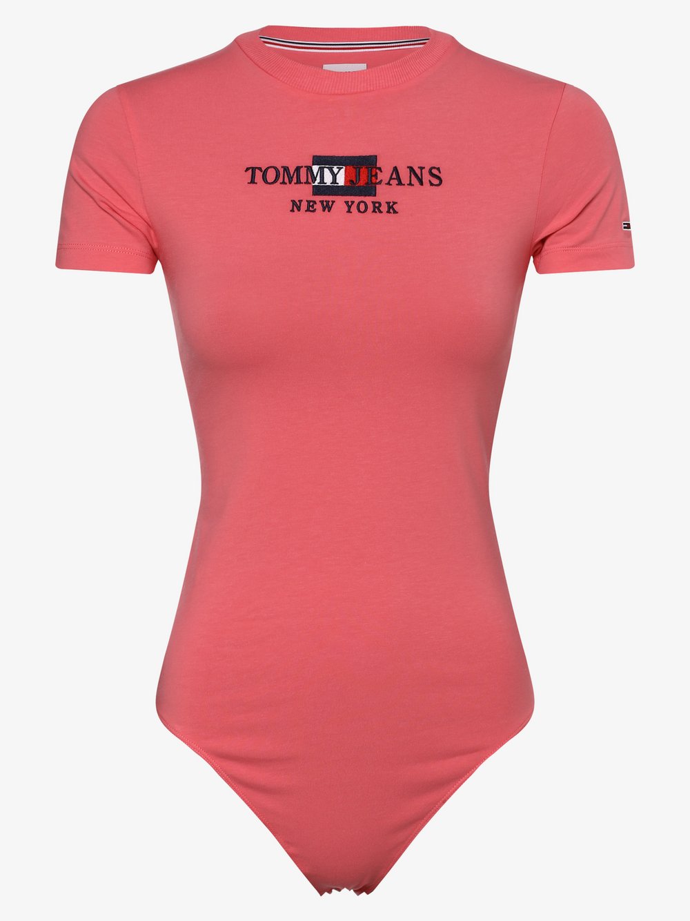 Tommy Jeans - Damskie body, różowy