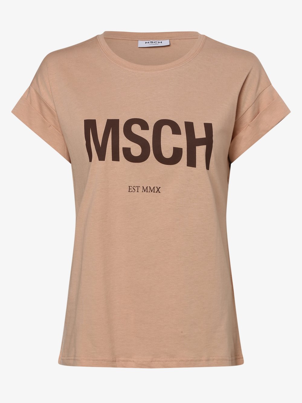Moss Copenhagen - T-shirt damski – Alva, różowy