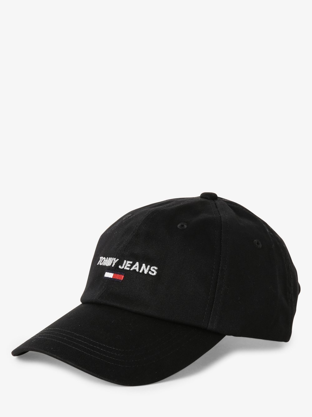 Tommy Jeans - Damska czapka z daszkiem, czarny