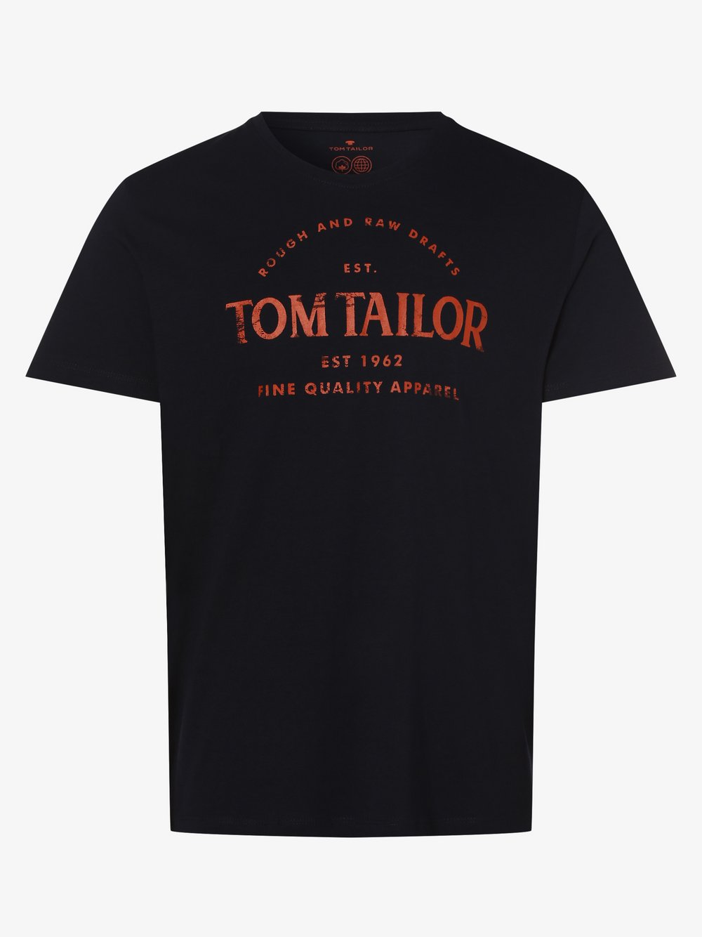 Tom Tailor - T-shirt męski, czarny