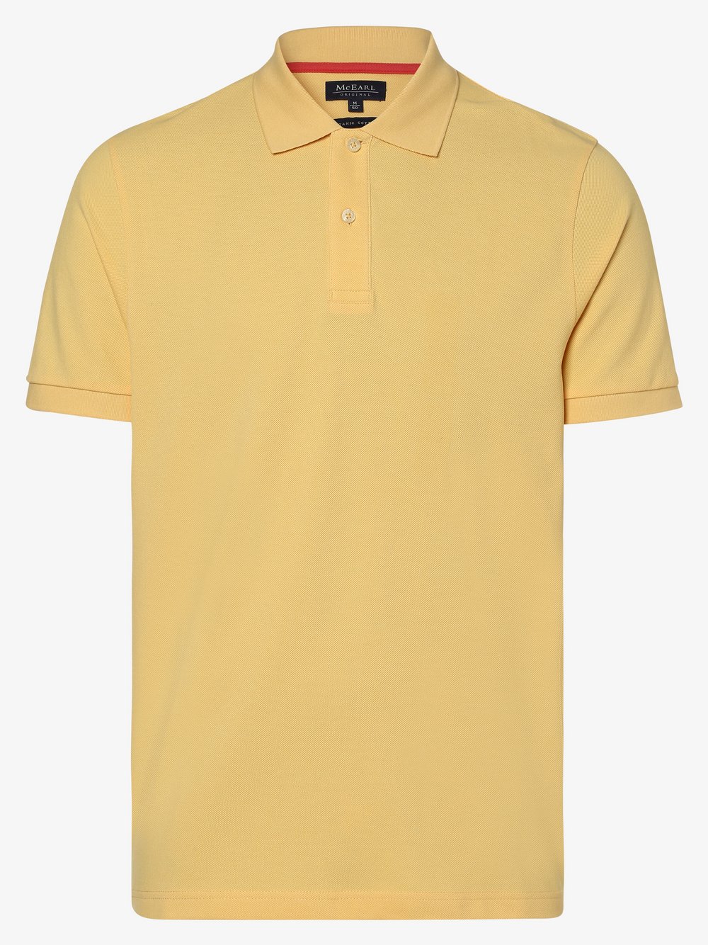 Mc Earl - Męska koszulka polo, żółty