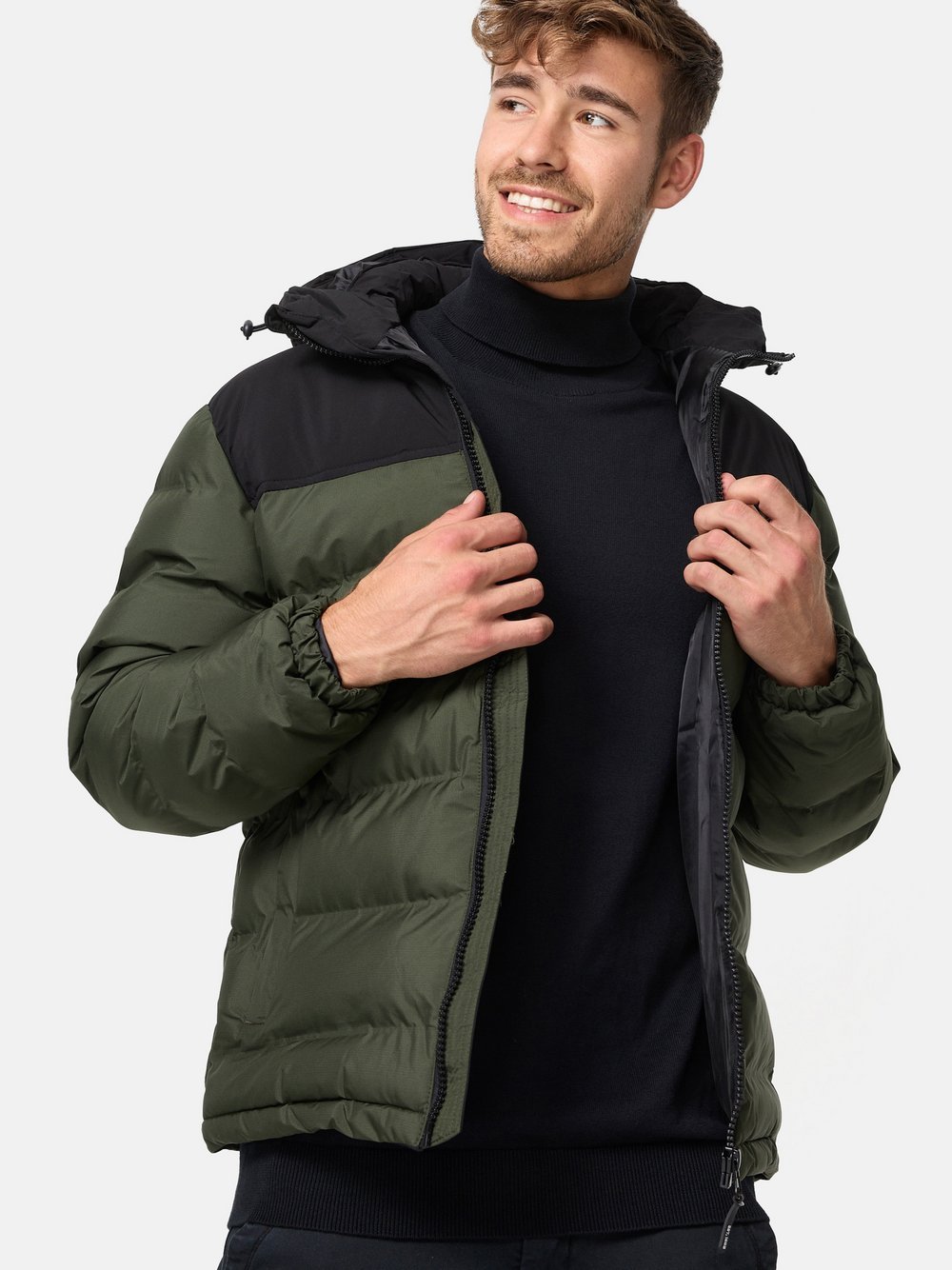 Indicode Jacke Herren grün, M