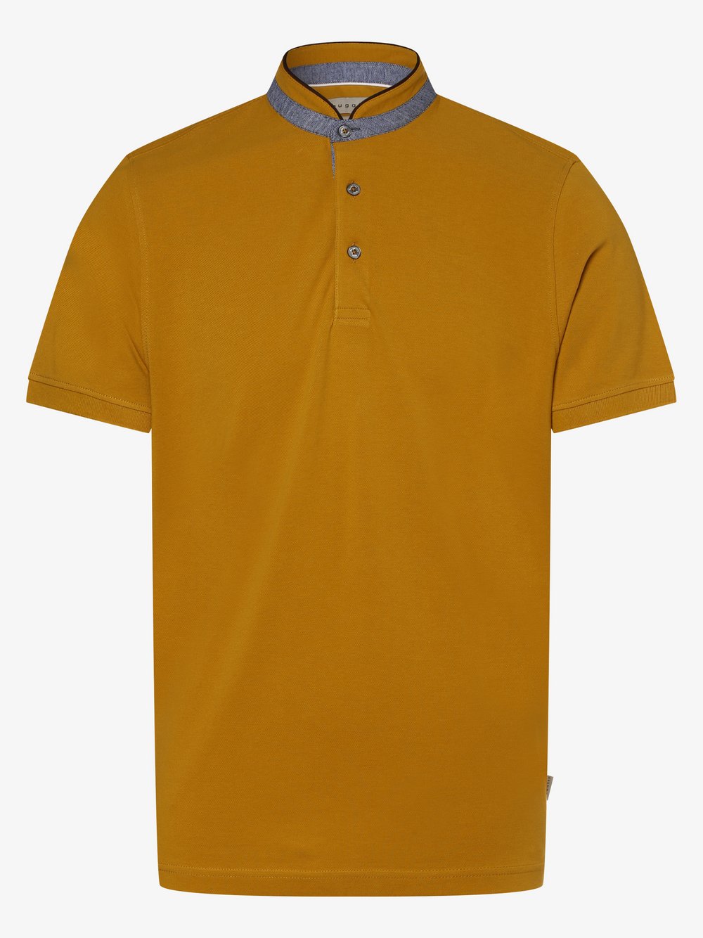 Bugatti - Męska koszulka polo, żółty