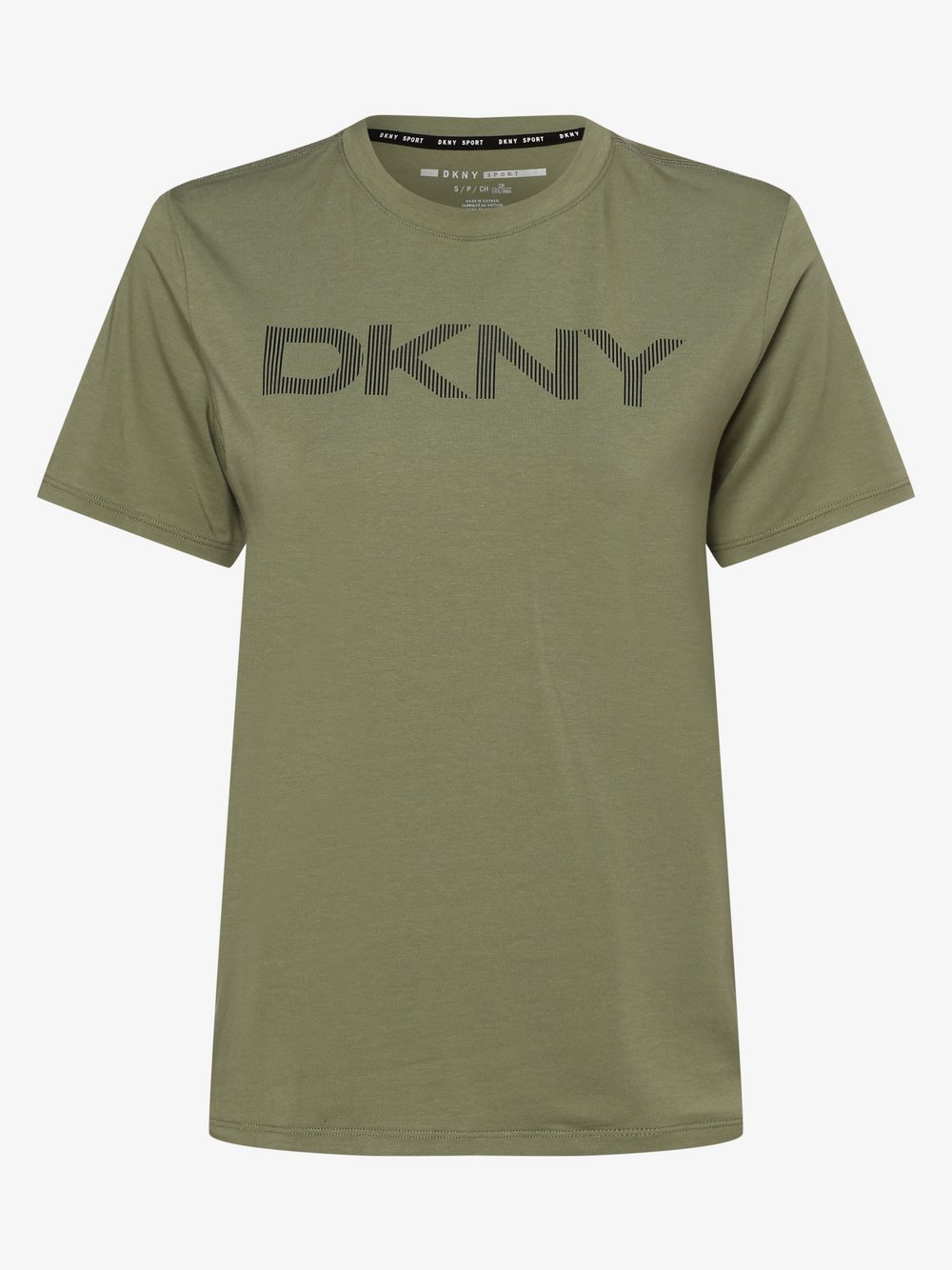 DKNY - T-shirt damski, zielony
