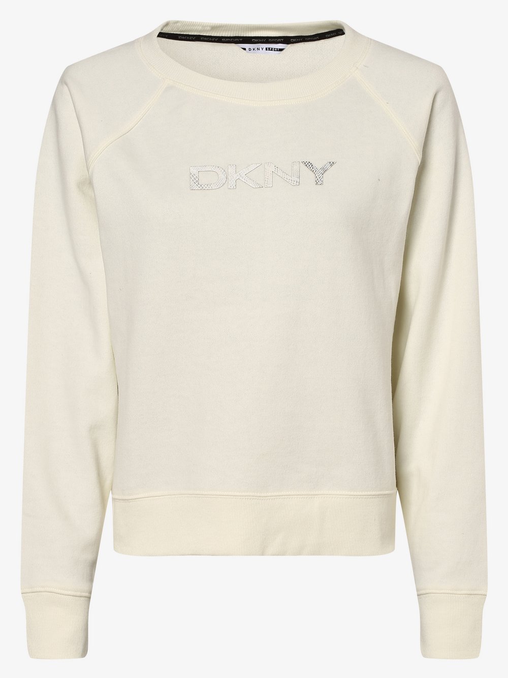 DKNY - Damska bluza nierozpinana, biały